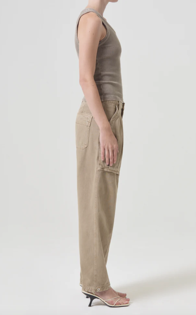 AGOLDE POPPY SCOOP NECK TANK