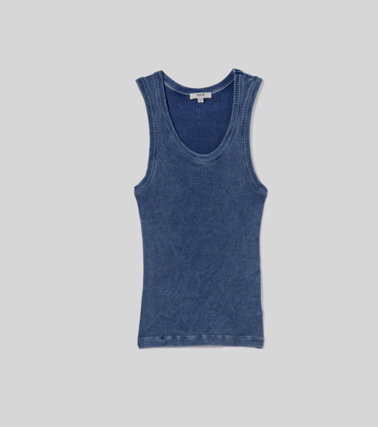 AGOLDE POPPY SCOOP NECK TANK