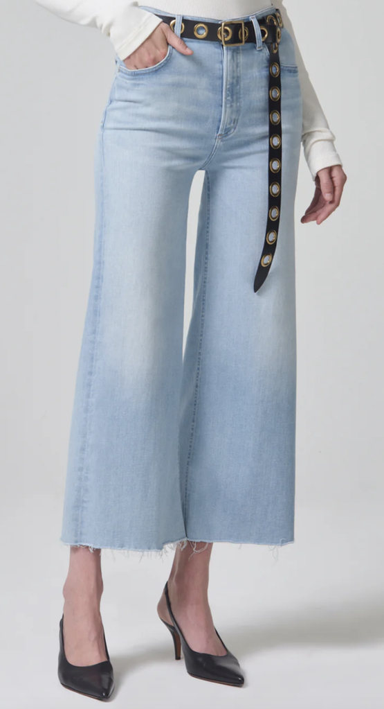 CITIZENS OF HUMANITY LYRA CROP WIDE LEG