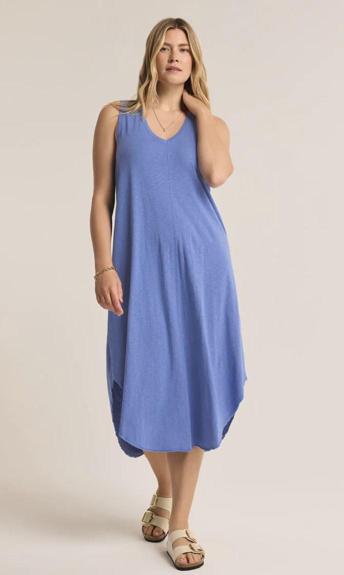 Reverie Slub Midi Dress Reverie Slub Midi Dress