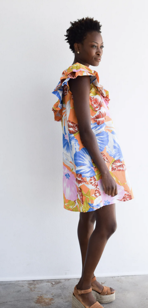 NEVER A WALLFLOWER ONE SHOULDER SHORT DRESS