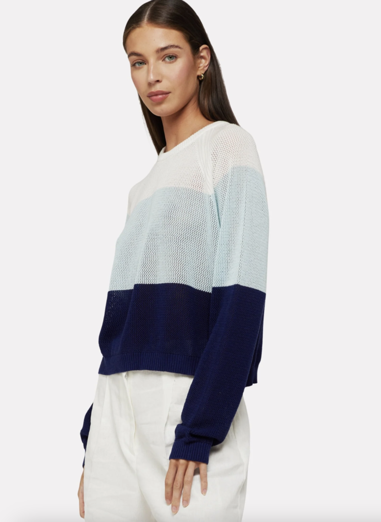 BRODIE HALLE OPEN STITCH KNIT