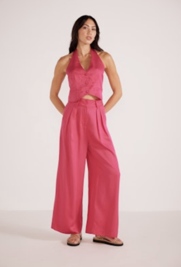 MINKPINK FABELLA HALTER NECK VEST