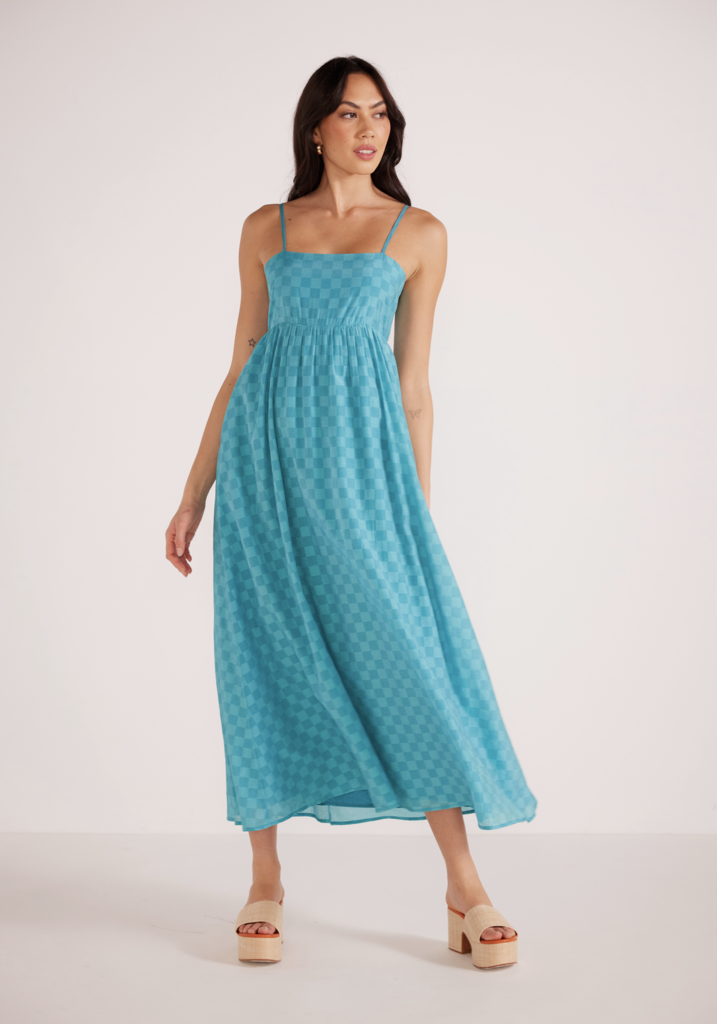MINKPINK LUCILLE STRAPPY MAXI DRESS