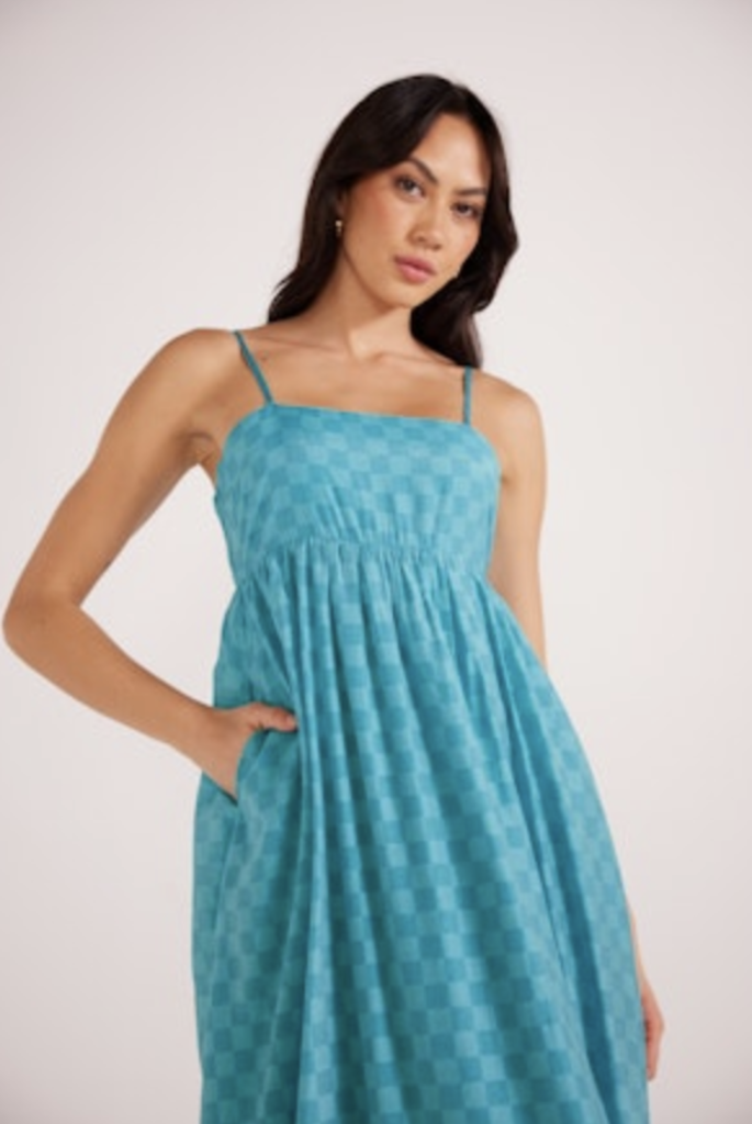MINKPINK LUCILLE STRAPPY MAXI DRESS