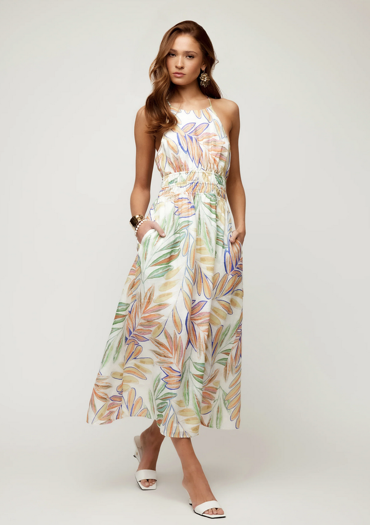 FIFTEEN TWENTY EDEN MIDI DRESS