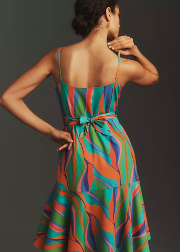ZINA MINI WRAP DRESS
