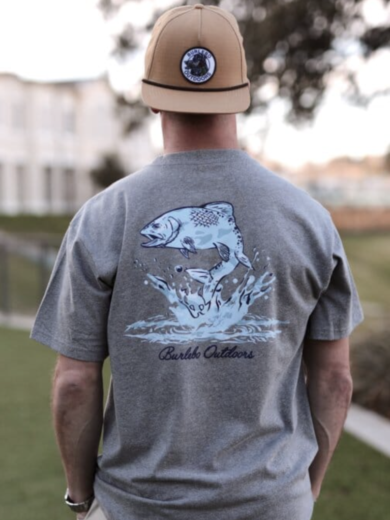 BURLEBO SEASIDE FISH SPLASH TEE