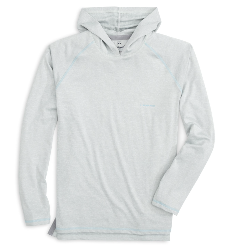 FISH HIPPIE HEATHER STREAK BODEN L/S HOODIE