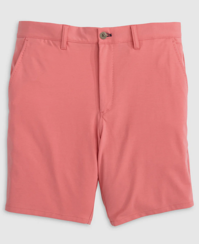 JOHNNIE-O JUPITER COTTON PERFORMANCE SHORTS