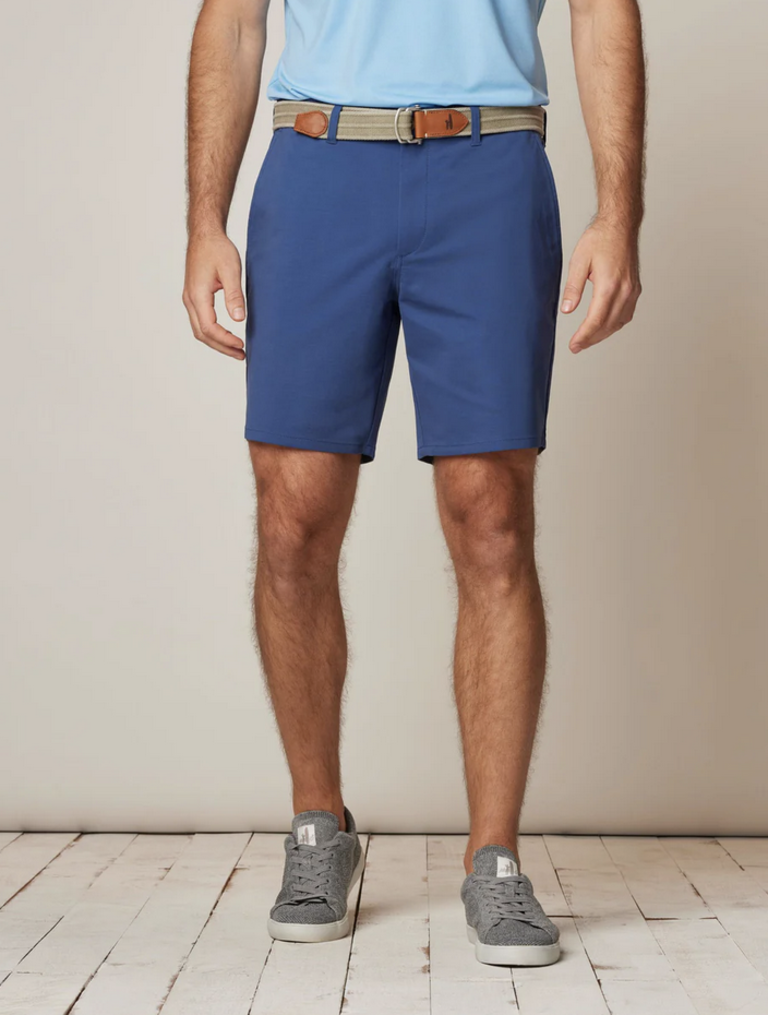 JOHNNIE-O JUPITER COTTON PERFORMANCE SHORTS