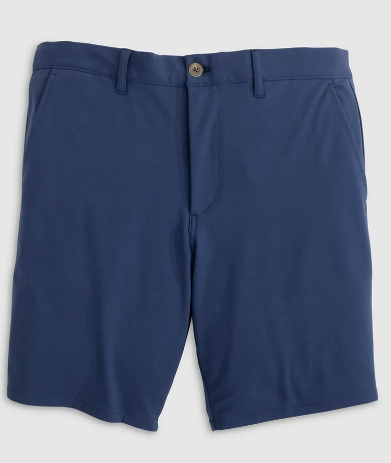 JOHNNIE-O JUPITER COTTON PERFORMANCE SHORTS