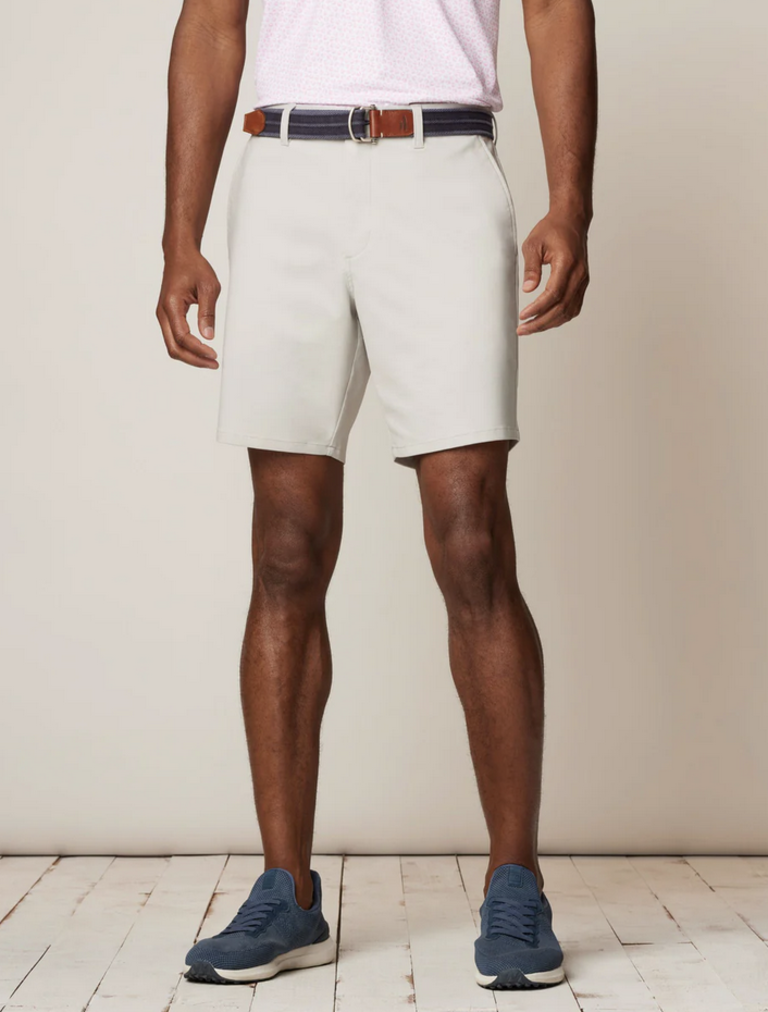JOHNNIE-O JUPITER COTTON PERFORMANCE SHORTS