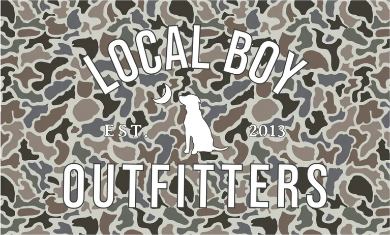 LOCAL BOY OUTFITTERS FLAG