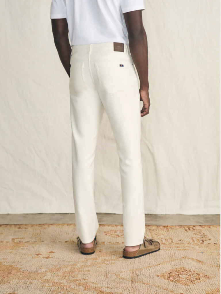 FAHERTY STRETCH TERRY 5 POCKET PANT