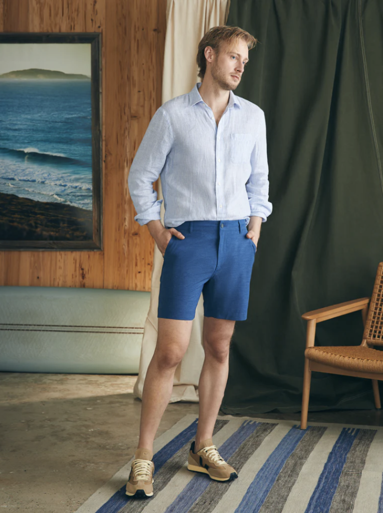 FAHERTY 7" BELT LOOP ALL DAY SHORTS