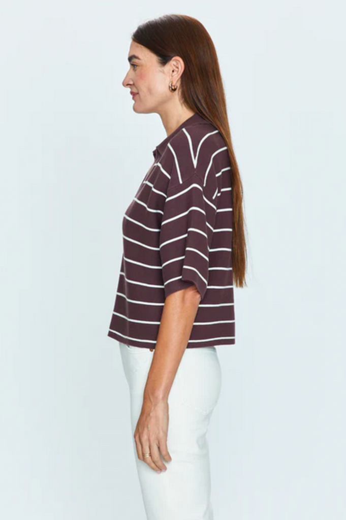PISTOLA MARLOW S/S POLO SWEATER