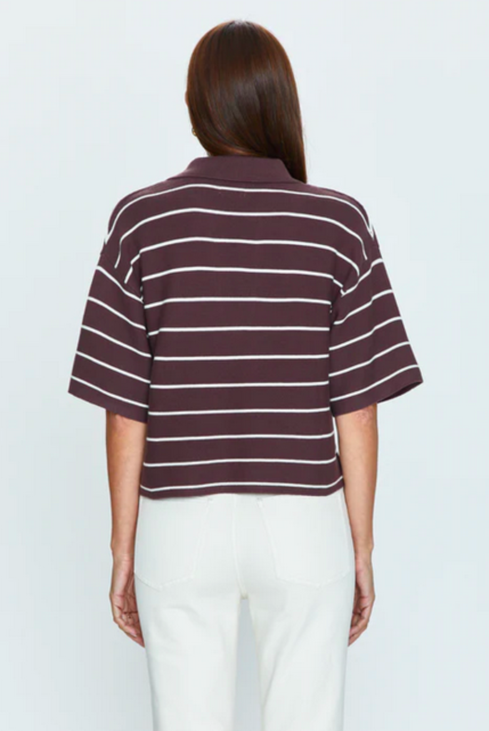 PISTOLA MARLOW S/S POLO SWEATER