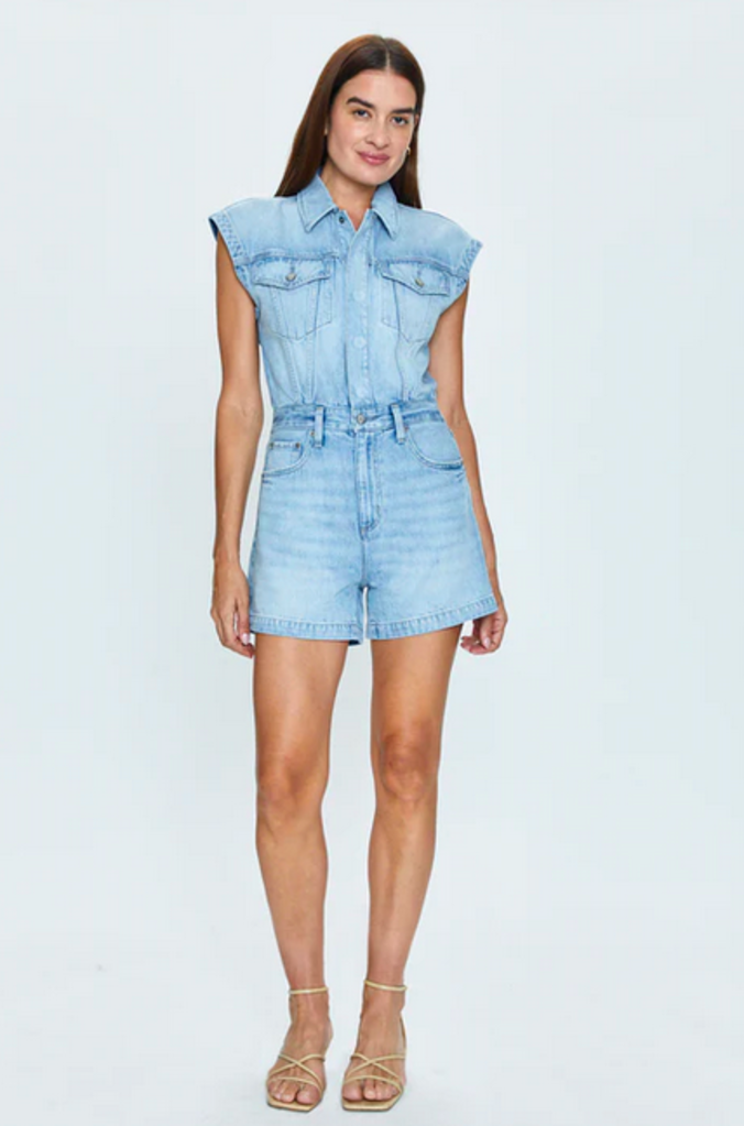 PISTOLA LENNOX ROMPER SHORT SLEEVE
