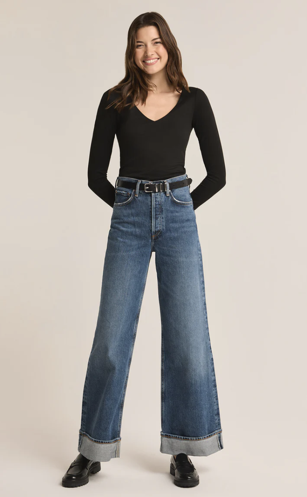 Z SUPPLY AVALA SO SMOOTH L/S TOP