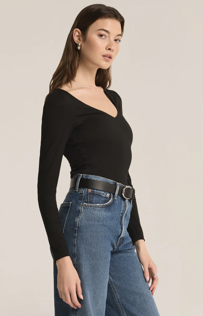 Z SUPPLY AVALA SO SMOOTH L/S TOP