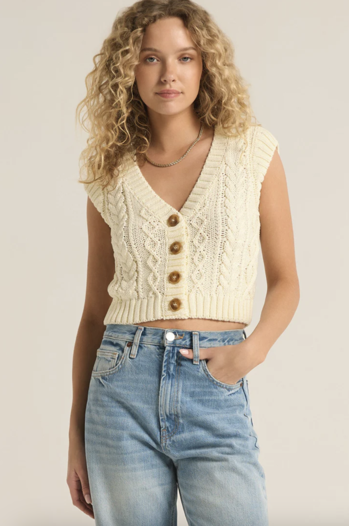 Z SUPPLY SET ADRIFT SWEATER VEST