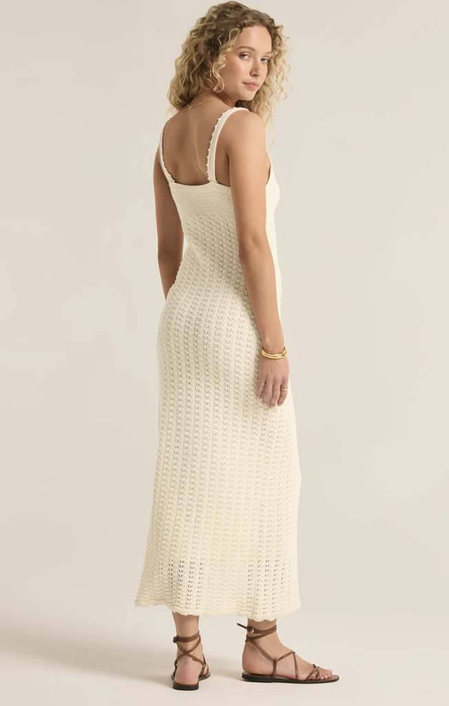 Z SUPPLY ELEENA CROCHET MIDI DRESS