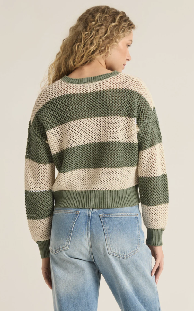 Z SUPPLY BROADBEACH STRIPE SWEATER