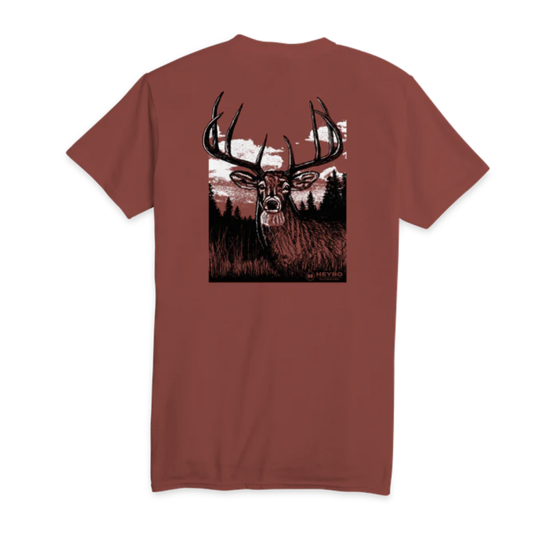 HEYBO 8 POINT BUCK TEE
