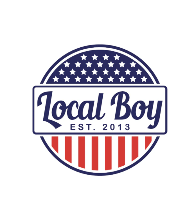 LOCAL BOY OUTFITTERS MERICA DECAL