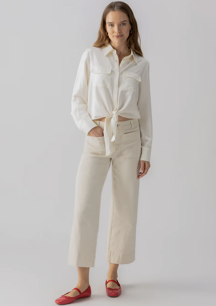 SANCTUARY THE MARINE STANDARD RISE DENIM PANT