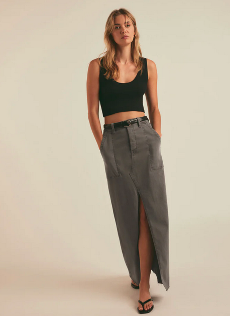 FAVORITE DAUGHTER THE SADIE UTILITY MAXI SKIRT