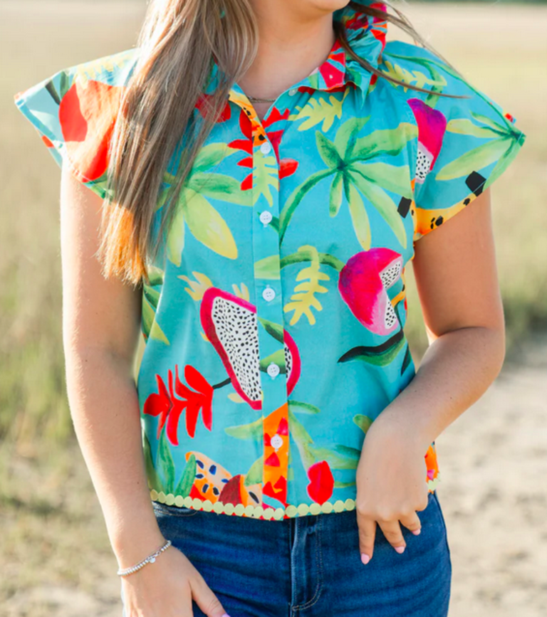 MARIÉ BY VICTORIA DUNN ADELYN BLOUSE