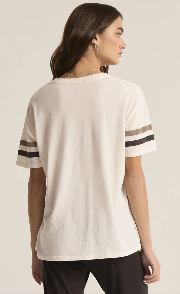 Z SUPPLY LOUNGE GO TEAM BOYFRIEND TEE