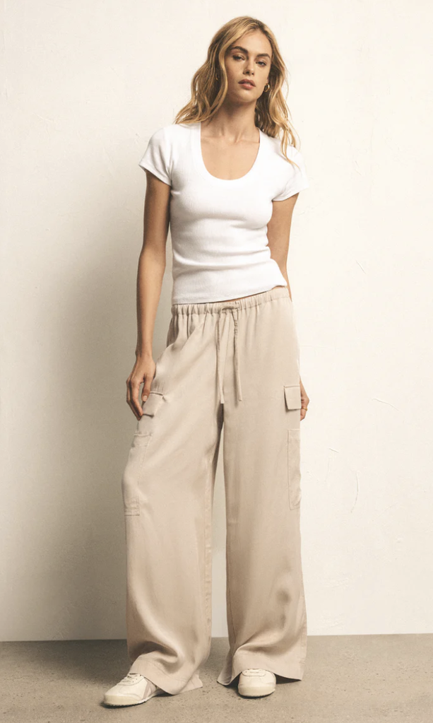 Z SUPPLY RENEGADE WIDE LEG CARGO PANTS
