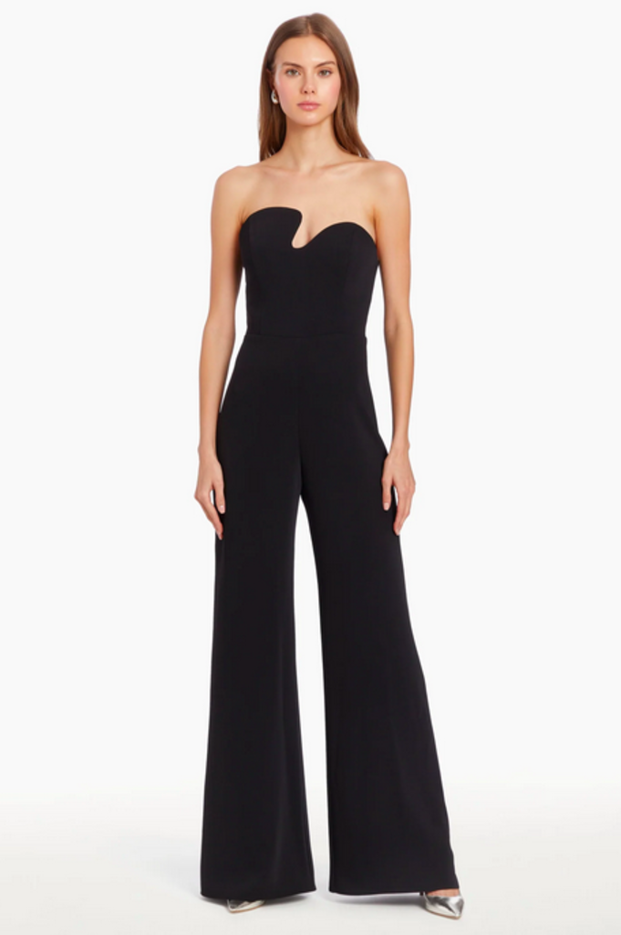 Amanda Uprichard STRAPLESS PUZZLE JUMPSUIT