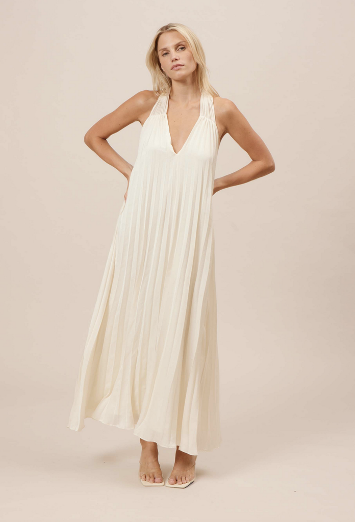 Lucy Paris BLYTH PLEATED DRESS