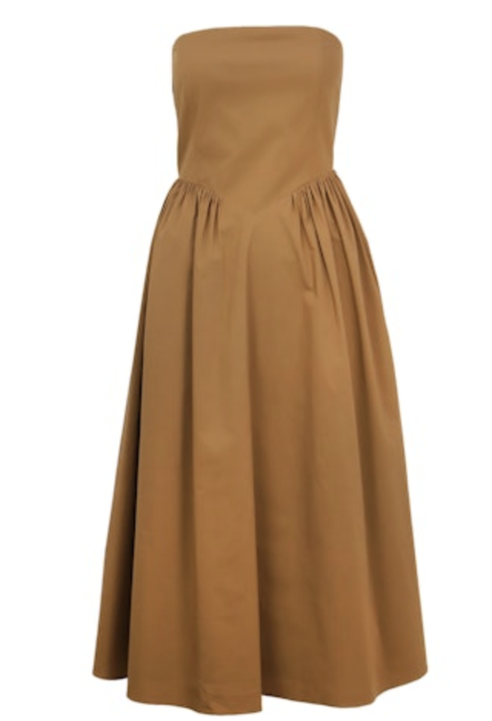 Lucy Paris CALIETA MIDI DRESS