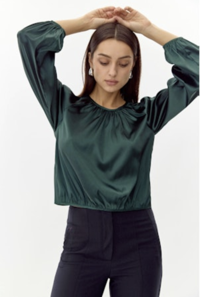 NADIA BALLOON SLEEVE BLOUSE