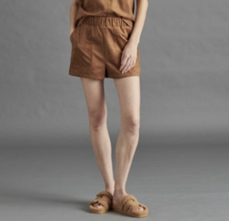 STEVE MADDEN FAUX SUEDE THE RECORD SHORT