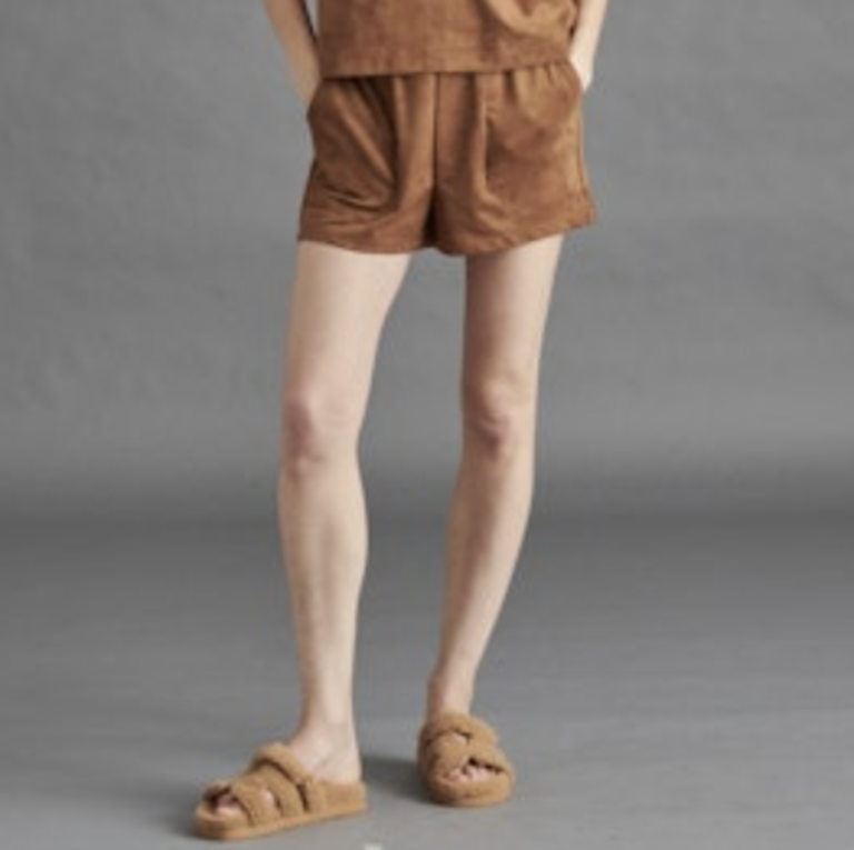 STEVE MADDEN FAUX SUEDE THE RECORD SHORT