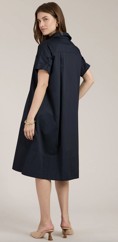 ADDIE MIDI SHIRTDRESS