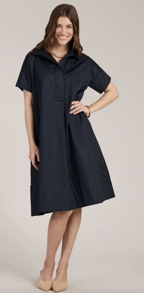 ADDIE MIDI SHIRTDRESS