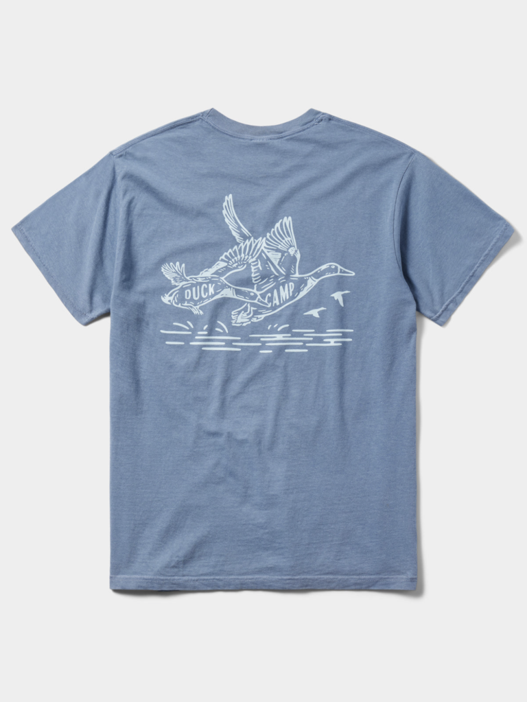 DUCK CAMP FLIGHT OF THE MALLARDS T-SHIRT