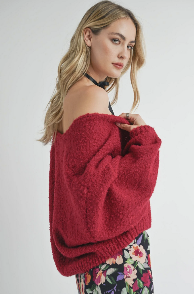 SADIE&SAGE MARLEY DOLMAN SLEEVE CARDIGAN