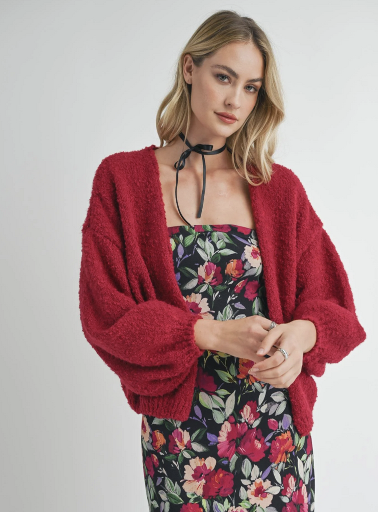 SADIE&SAGE MARLEY DOLMAN SLEEVE CARDIGAN