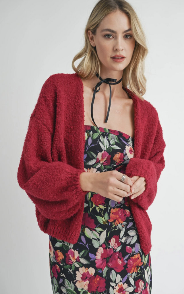 SADIE&SAGE MARLEY DOLMAN SLEEVE CARDIGAN