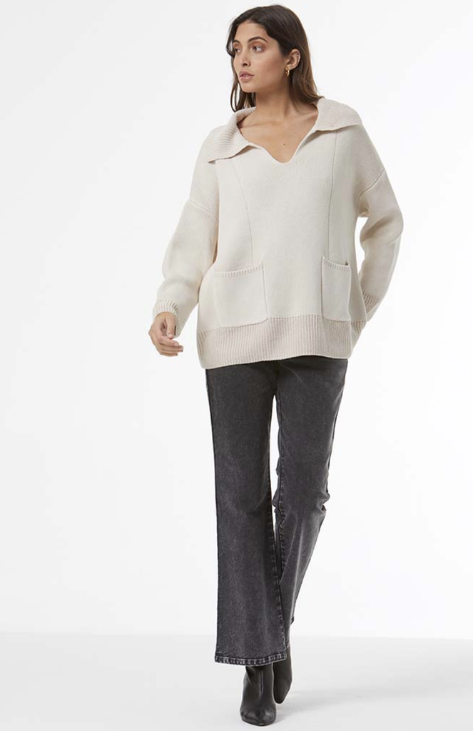 YOUNG FABULOUS & BROKE KENDELLE SWEATER