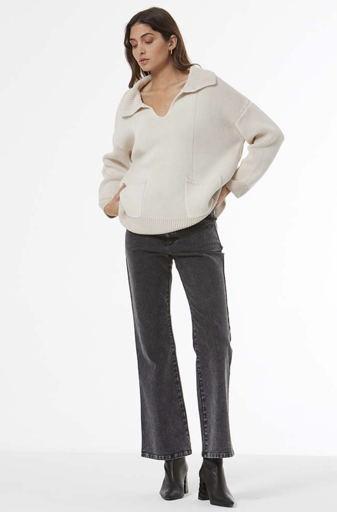YOUNG FABULOUS & BROKE KENDELLE SWEATER