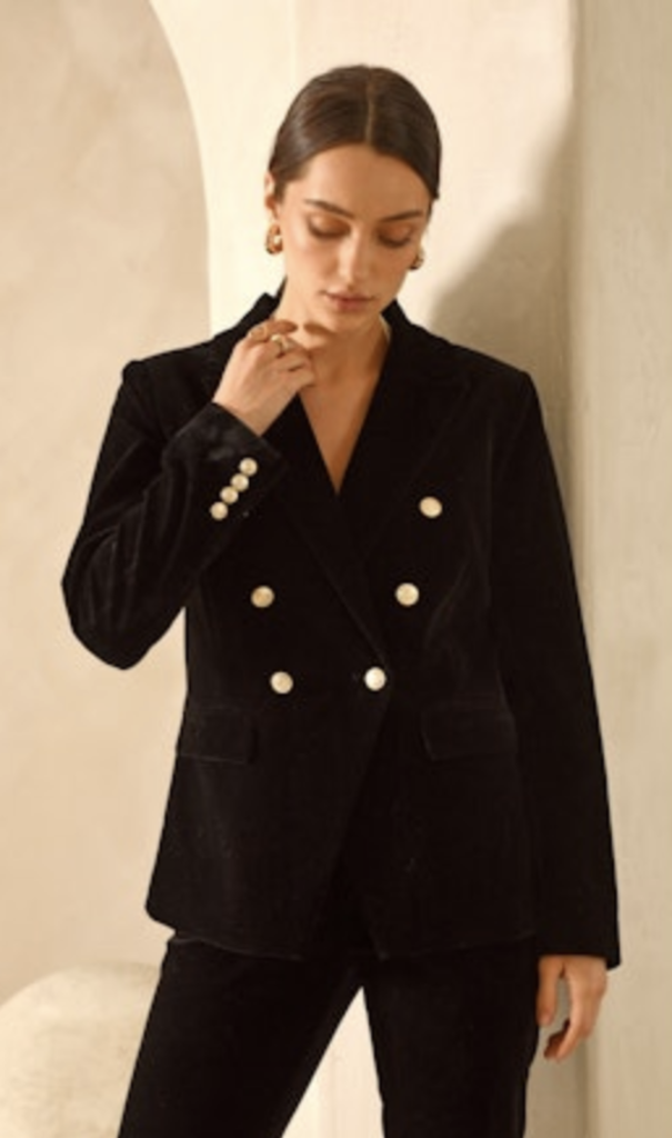MILTON VELVET BLAZER